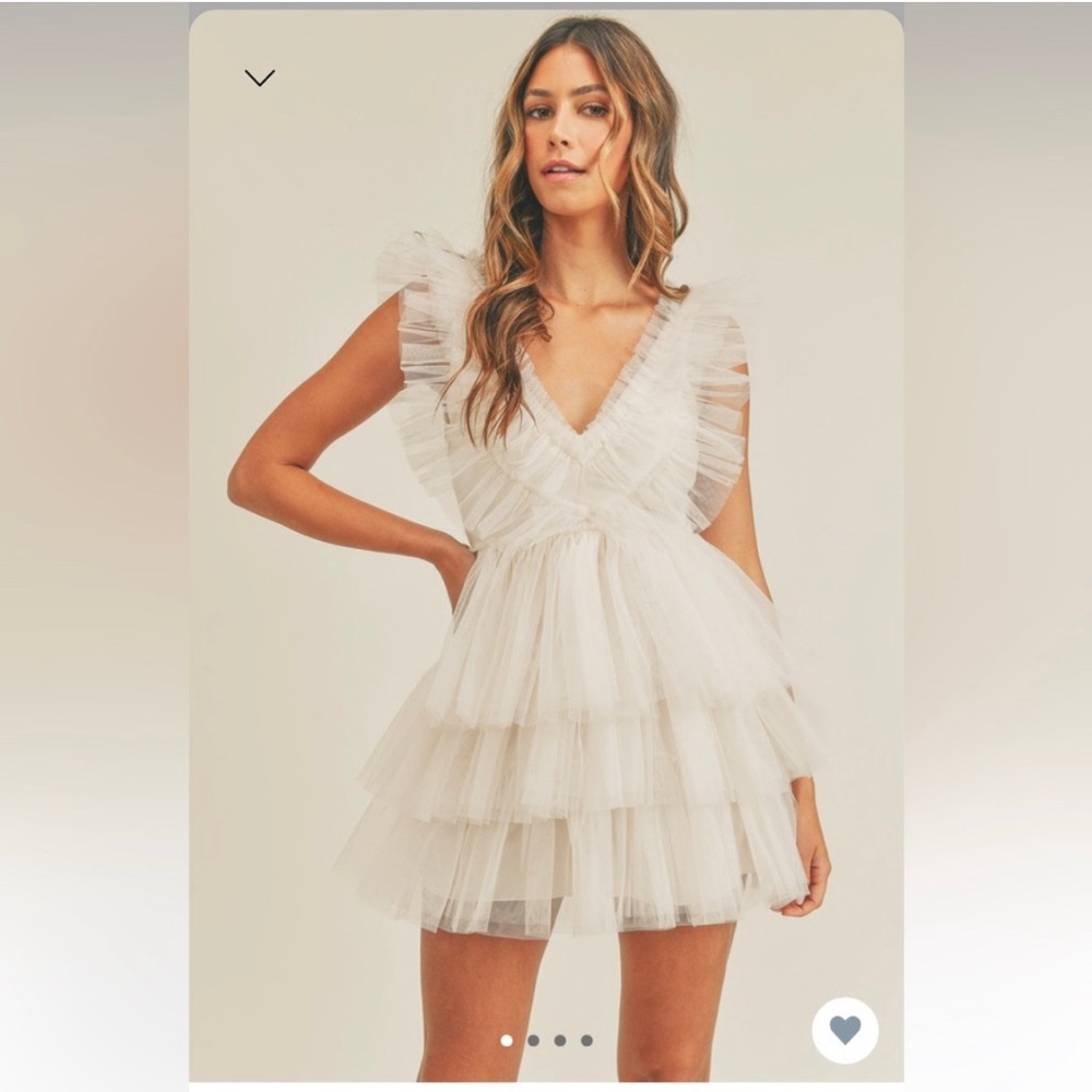 Viral tulle dress